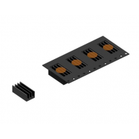 Fischer Elektronik  ICK SMD A 貼片式散熱器，用于電子元件的散熱和熱管理