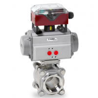 Warex Valve 球閥DBV400，采用法蘭設(shè)計(jì)，一側(cè)密封，有自由出口