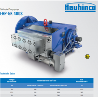 Hauhinco EHP-5K 400S 五工柱塞泵，帶板閥，工作壓力高達(dá) 420 bar